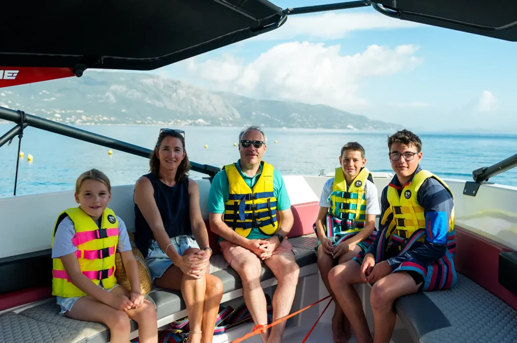 corfu ski club watersports parasailing