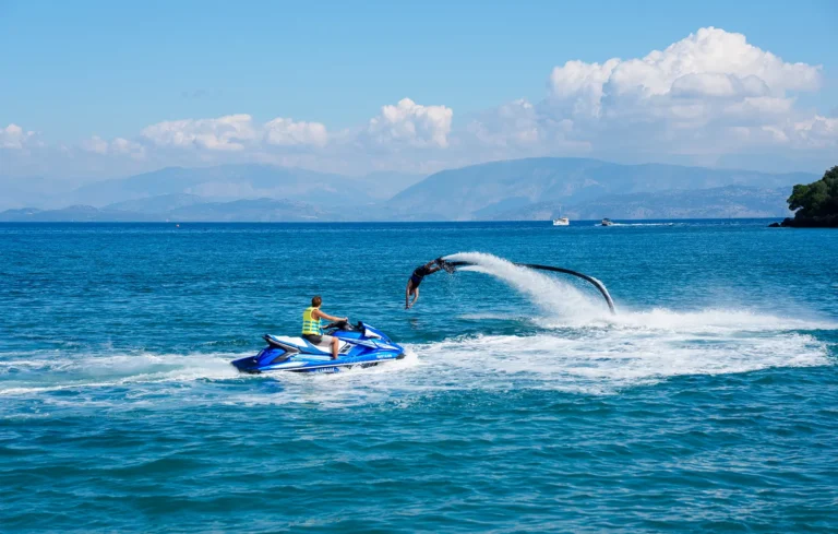 flyboard in corfu ski club
