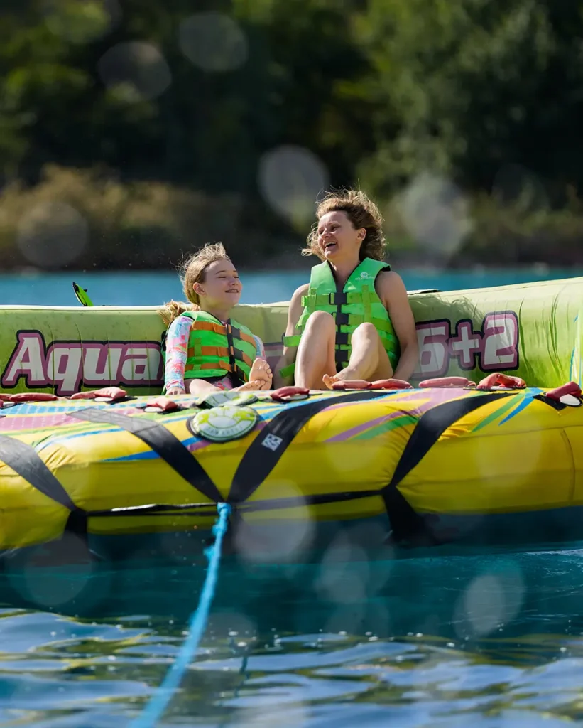 inflatable rides corfu ski club watersports