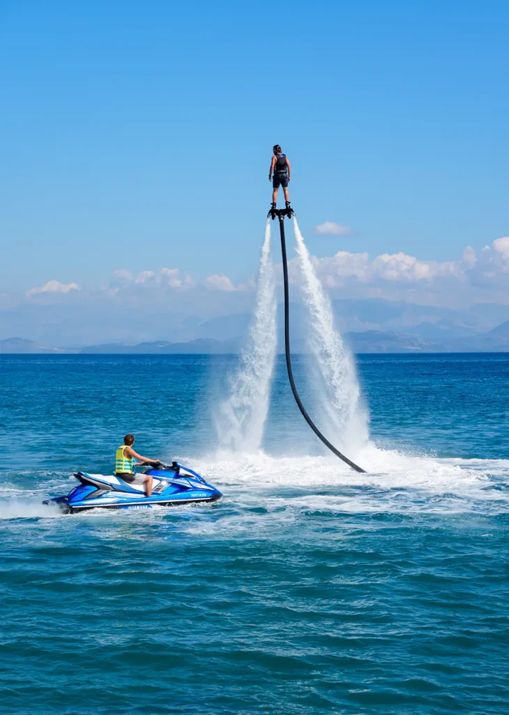 flyboard in corfu ski club