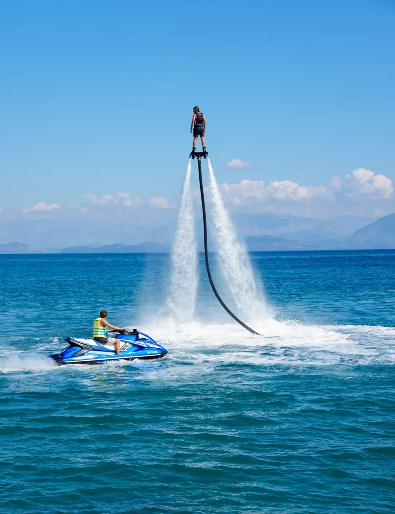 flyboard in corfu ski club
