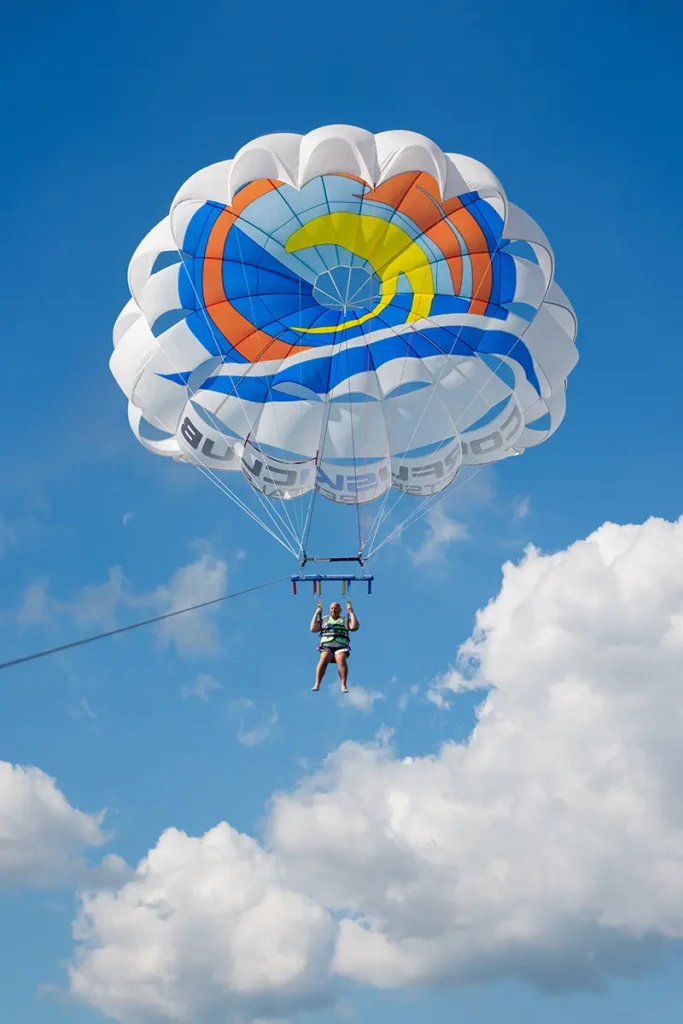 corfu ski club watersports parasailing