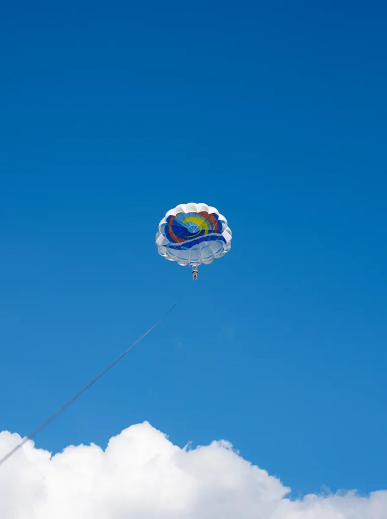 corfu ski club watersports parasailing