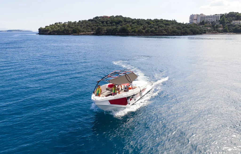 corfu ski club watersports parasailing