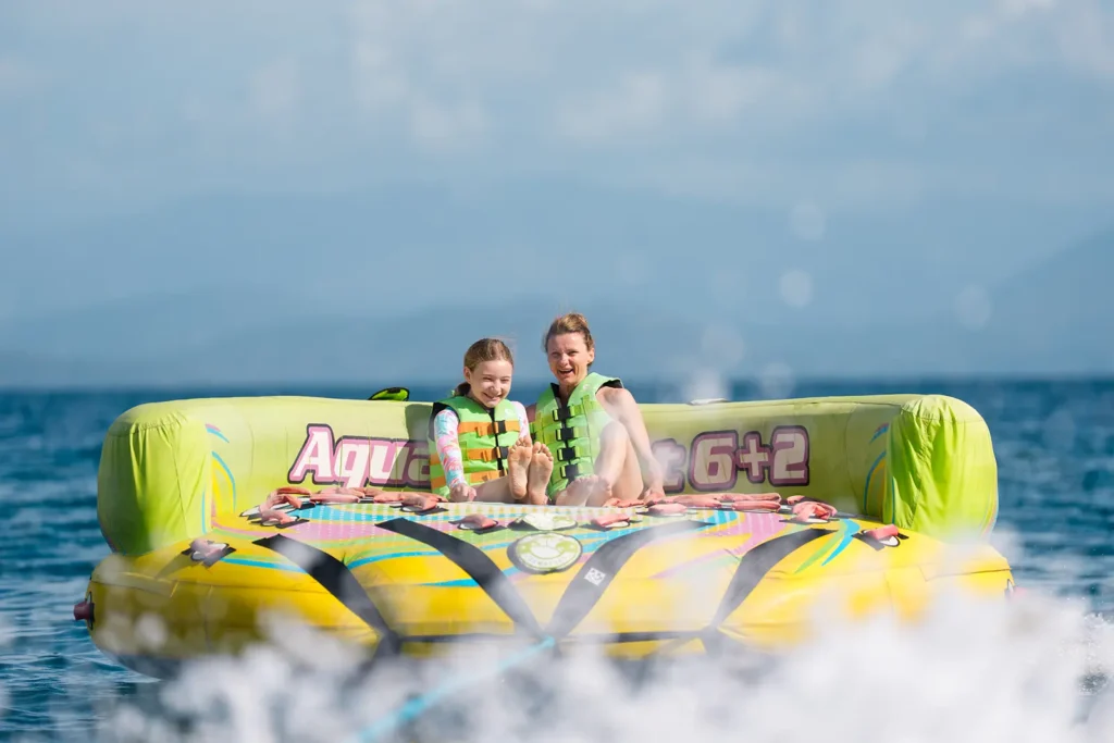 inflatable rides corfu ski club watersports