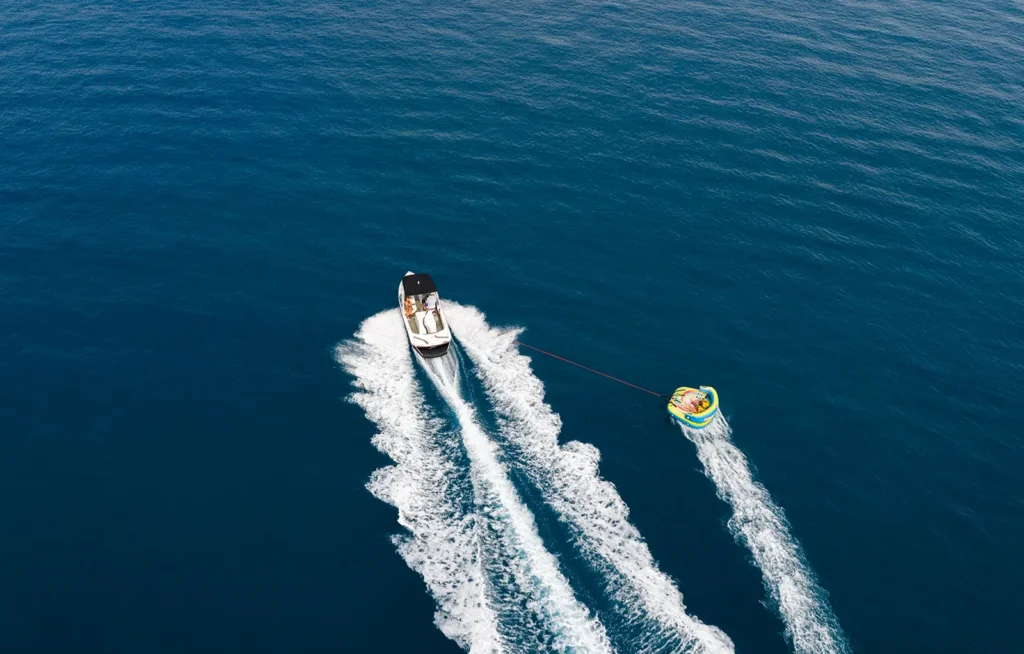inflatable rides corfu ski club watersports