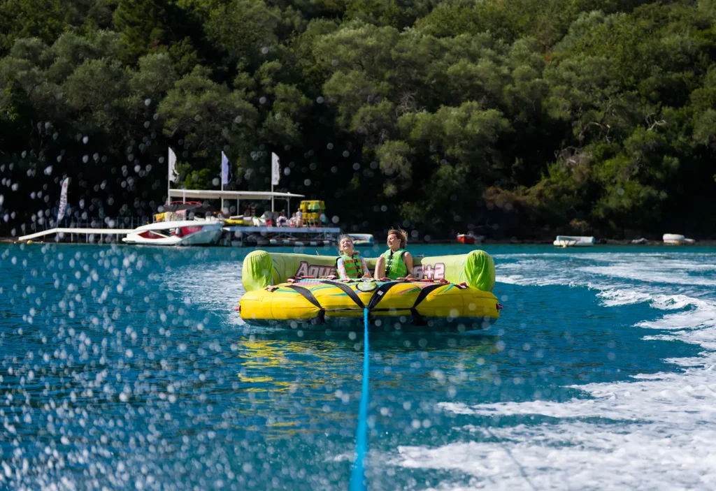inflatable rides corfu ski club watersports