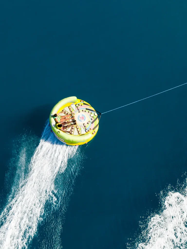inflatable rides corfu ski club watersports