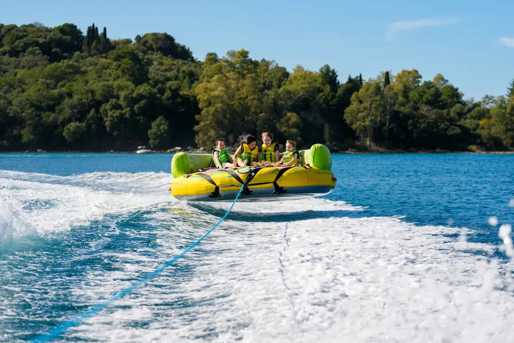 inflatable rides corfu ski club watersports
